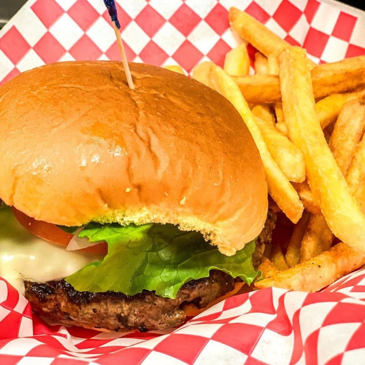 Old Fashioned Burger.