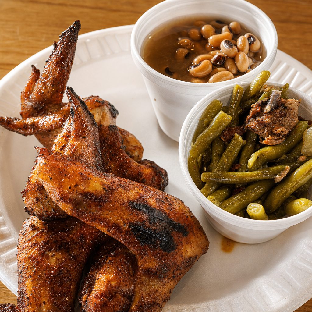 Smoked Jumbo Wings.